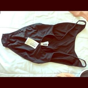 Black One piece swimsuit